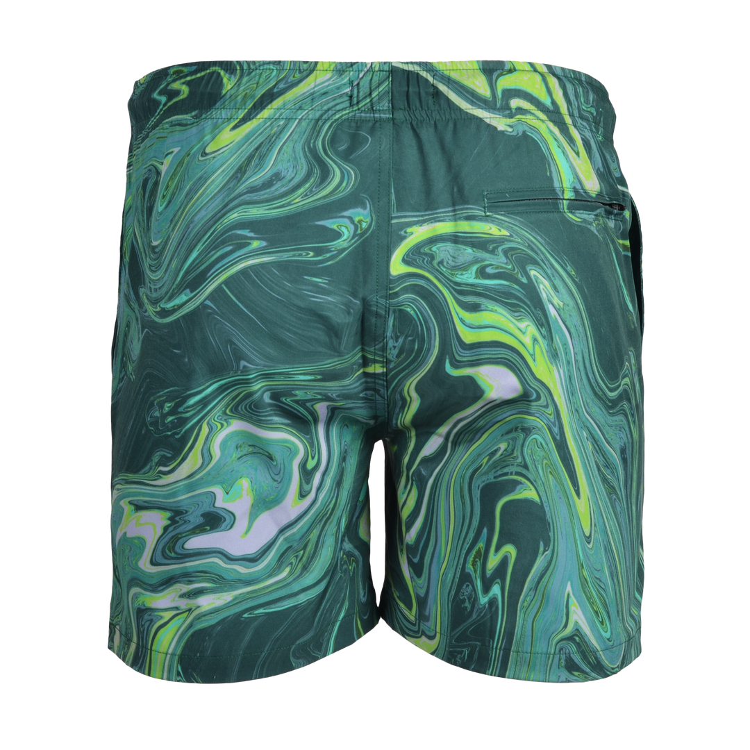 Oil Green - Men's Swim Short