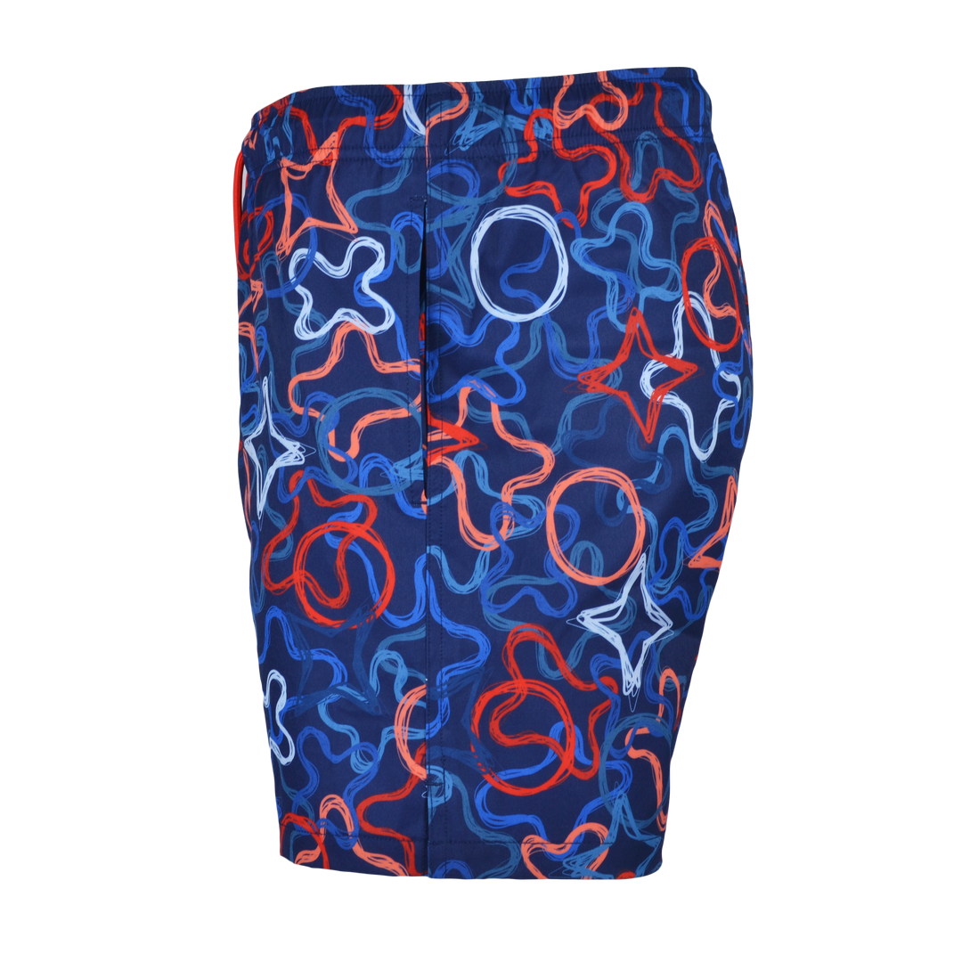 Quattro Red - Men's T-shirt & Swim Short Set