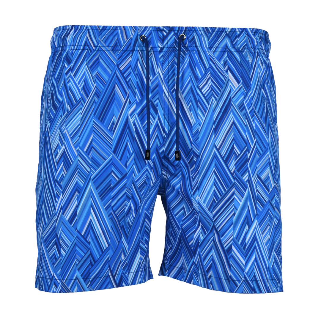 Shear Zig Santorini - Men's T-Shirt & Swim Short Set