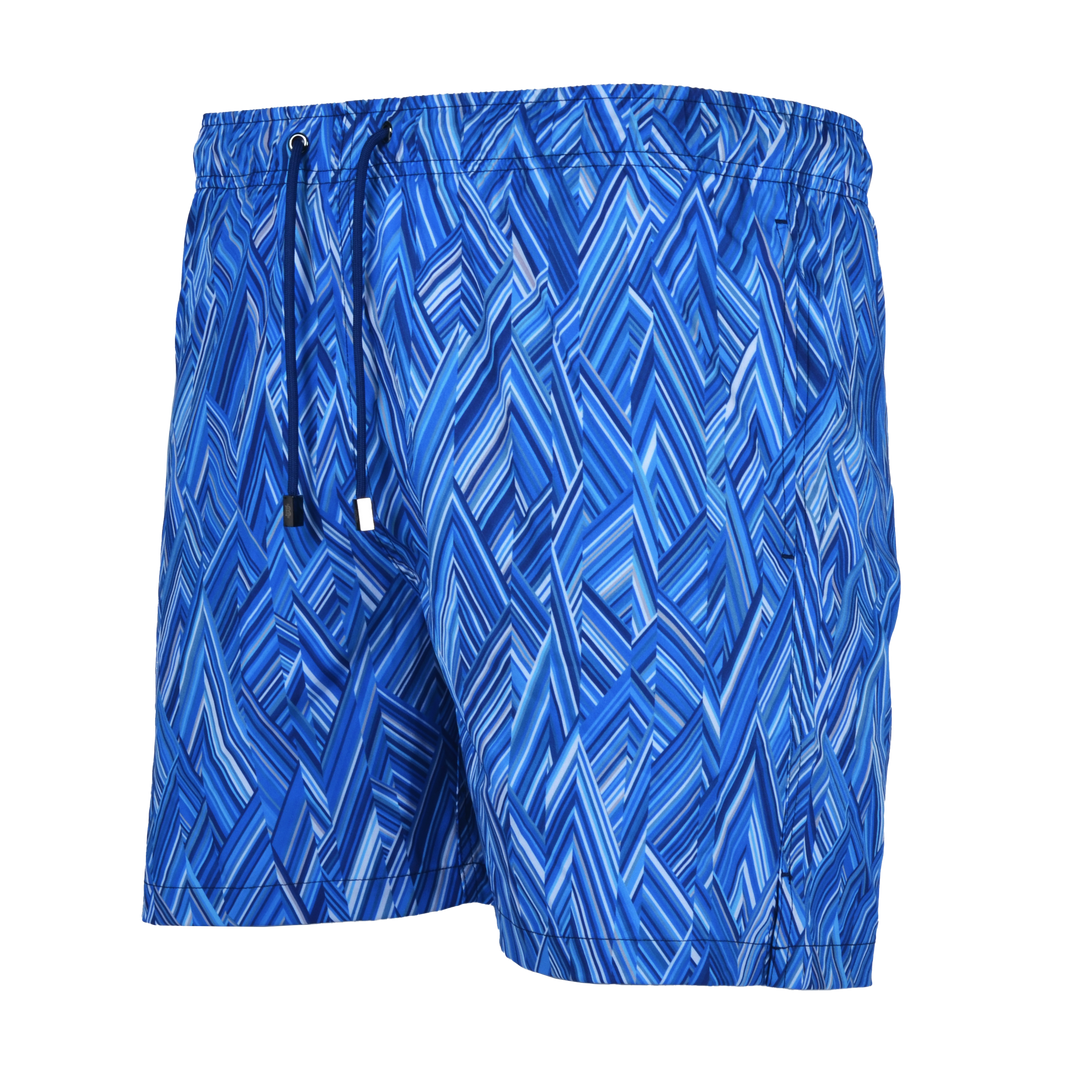 Shear Zig Santorini - Men's T-Shirt & Swim Short Set