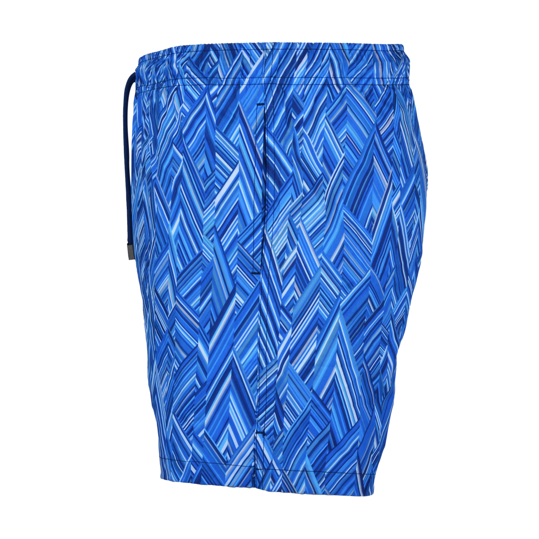 Shear Zig Santorini Shard - Men's T-Shirt & Swim Short Set