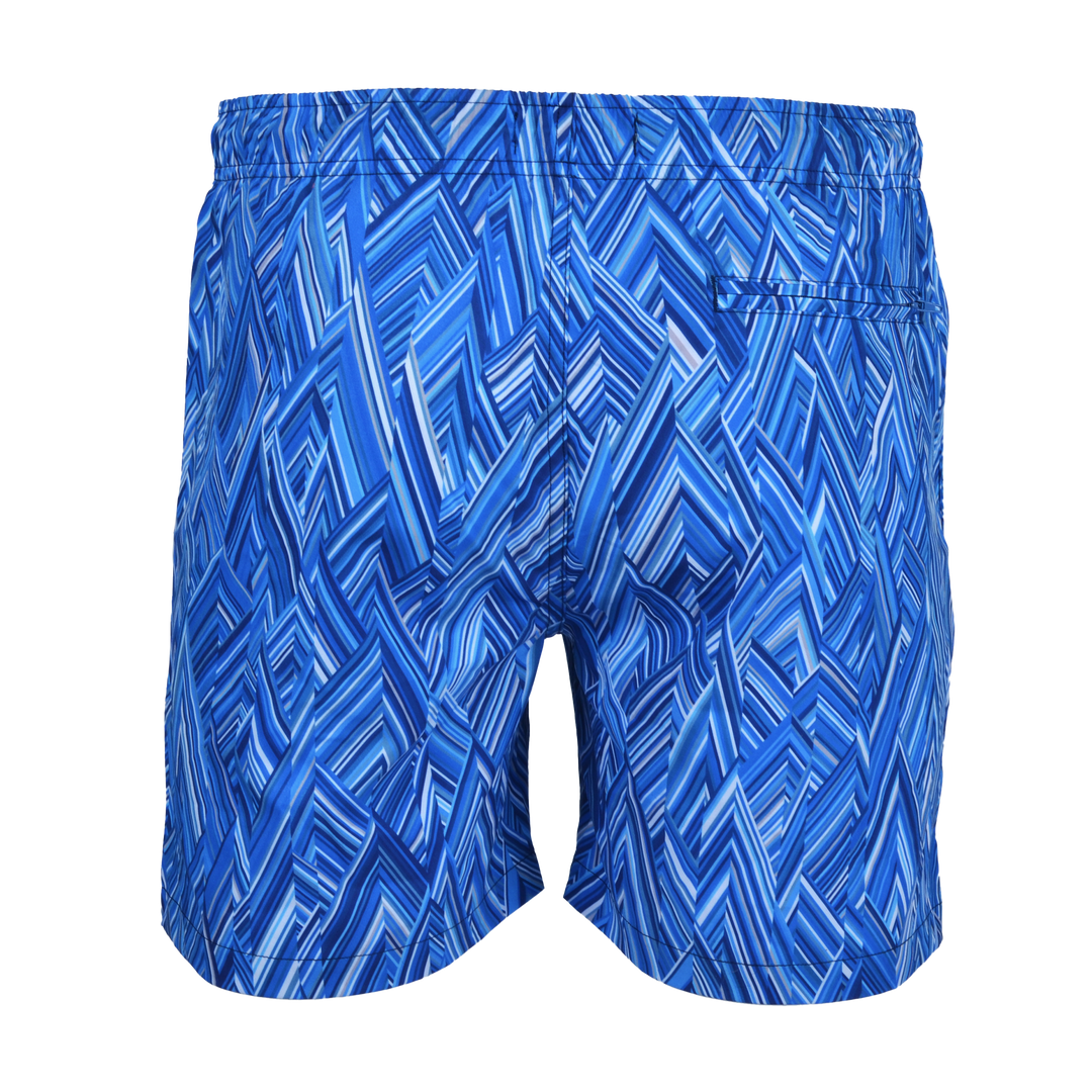 Shear Zig Santorini - Men's T-Shirt & Swim Short Set