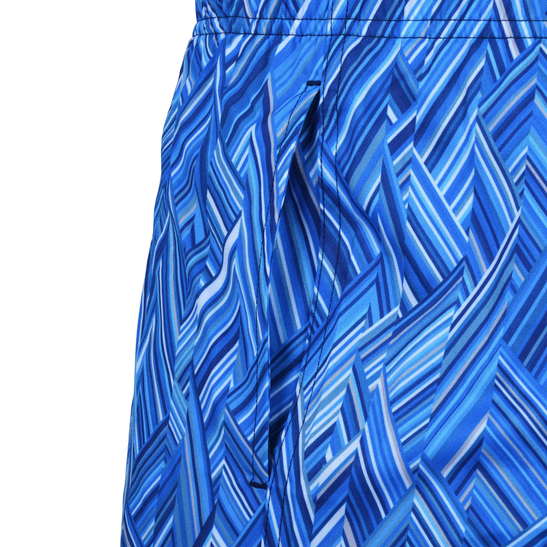 Shear Zig Santorini Shard - Men's T-Shirt & Swim Short Set