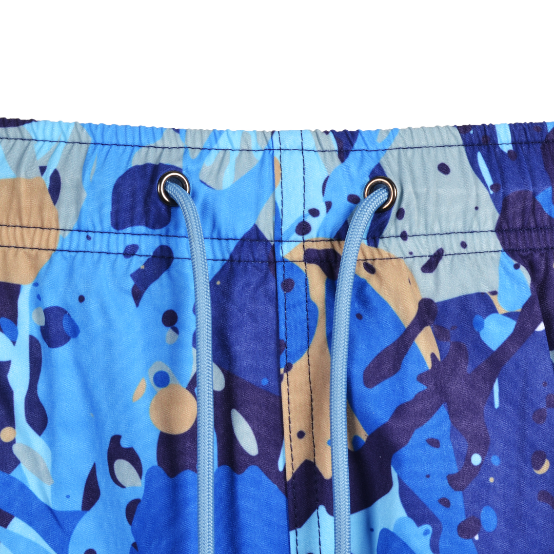 Splatter Blue - Men's Swim Short