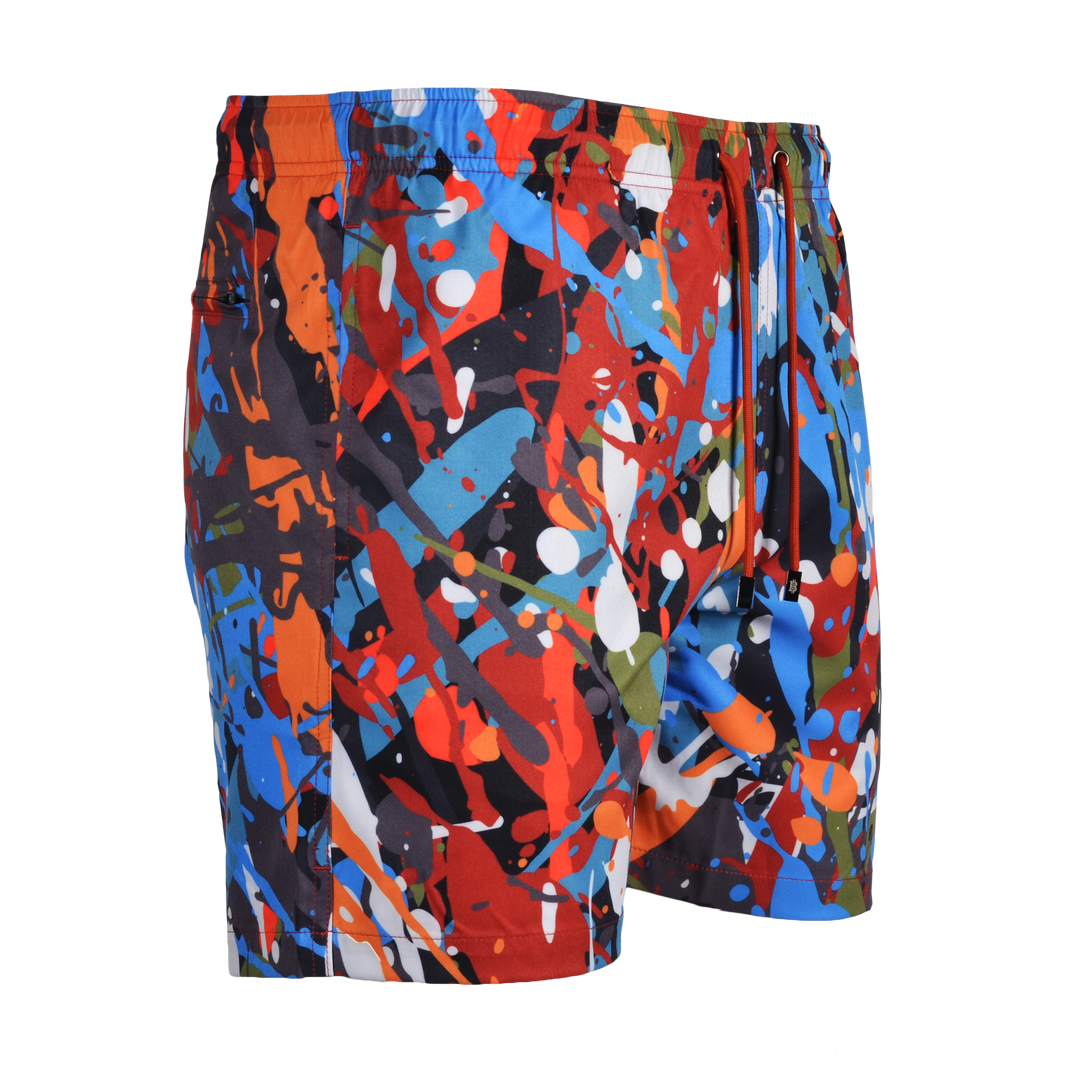 Splatter Multi - Men's Swim Short