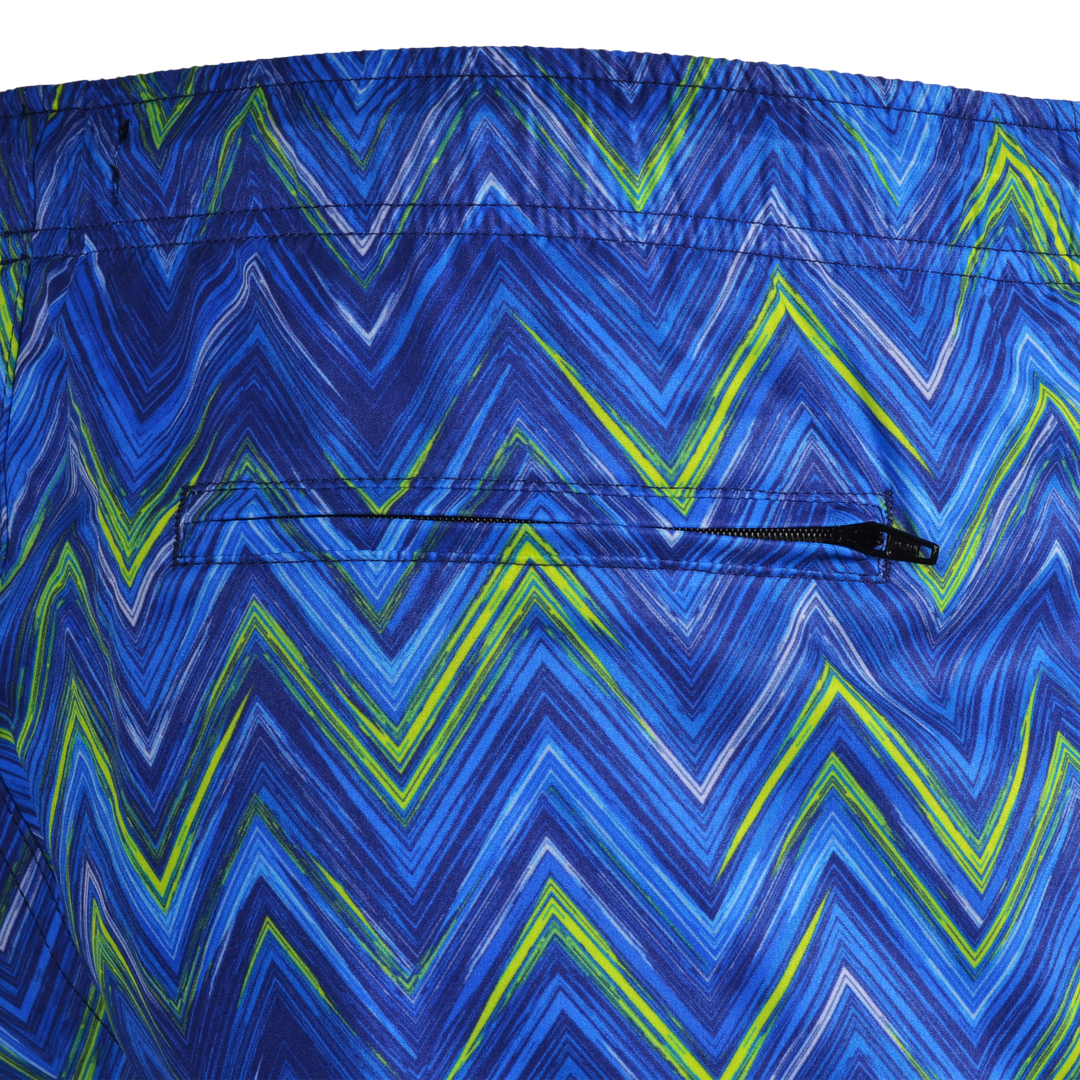 Space Zig Blue - Men's Swim Short