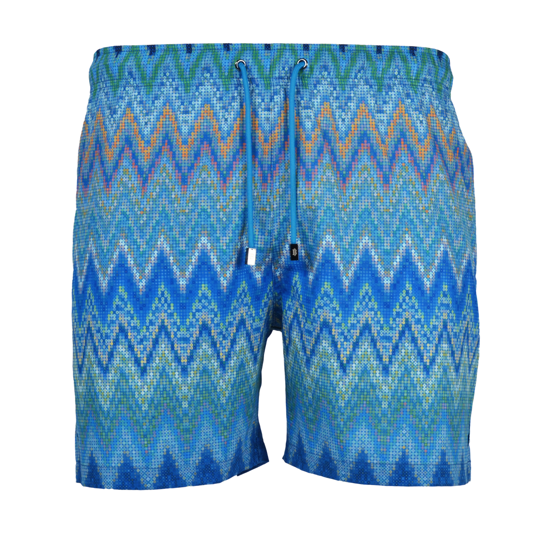 Sequin Zig Amalfi - Men's Swim Short