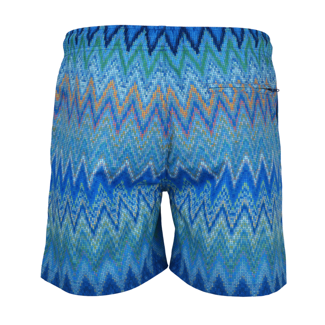 Sequin Zig Amalfi - Men's Swim Short