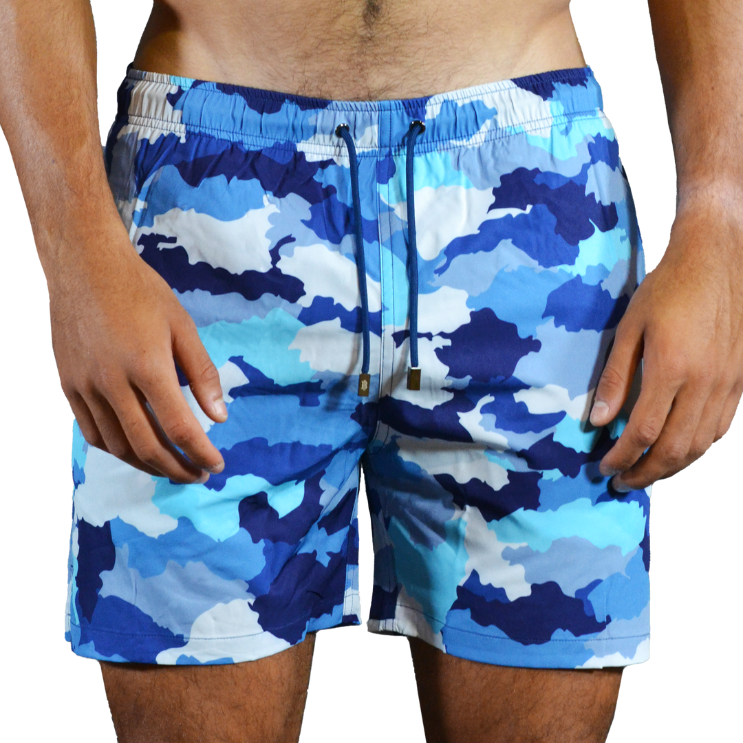 Camo Blue - Men's Swim Short