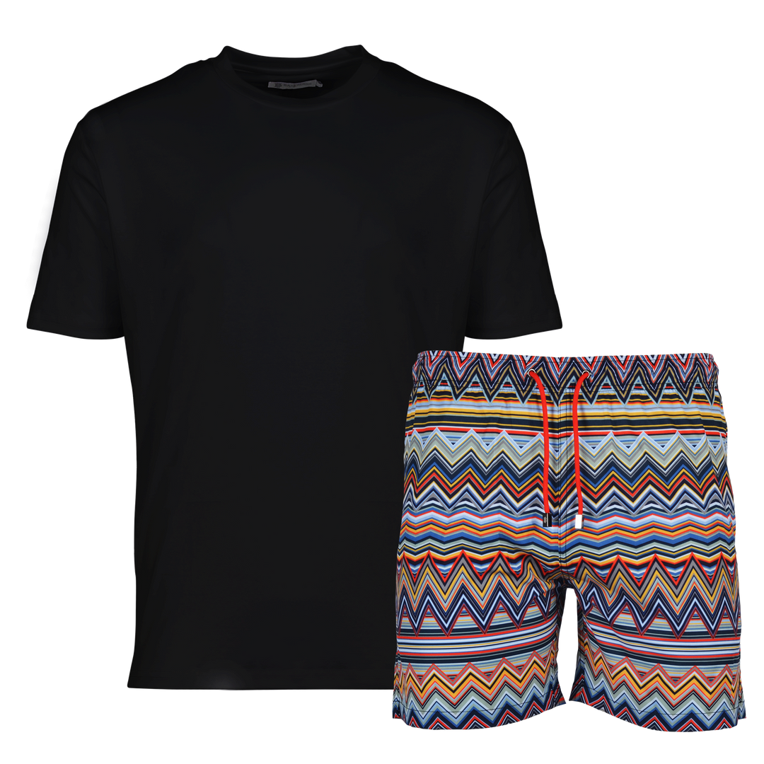 Multi Zig Multi - Men's T-shirt & Swim Short Set