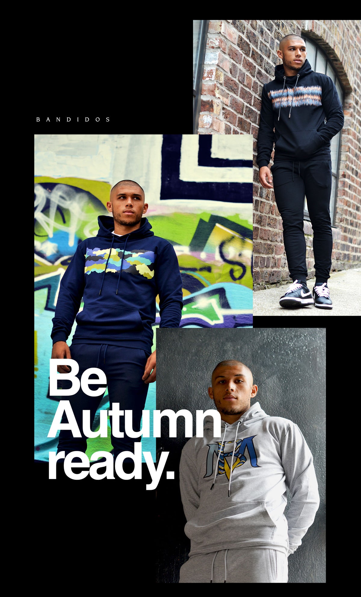 AW25 Moda Bandidos Navy Stickers Tracksuit main image 1