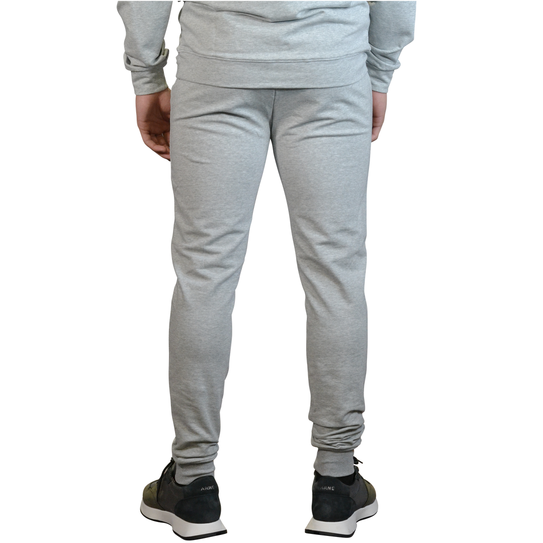 Men s Grey Cotton Joggers Moda Bandidos