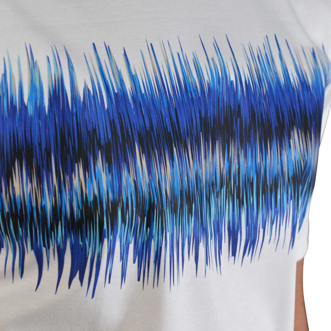 Frequency Blue - Men's T-Shirt