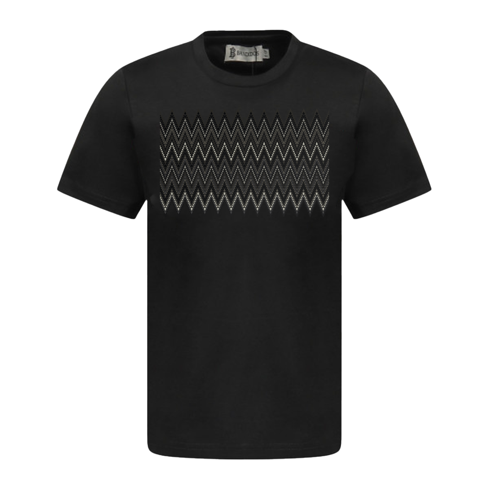 Mosaic Zig Noir - Kid's T-Shirt