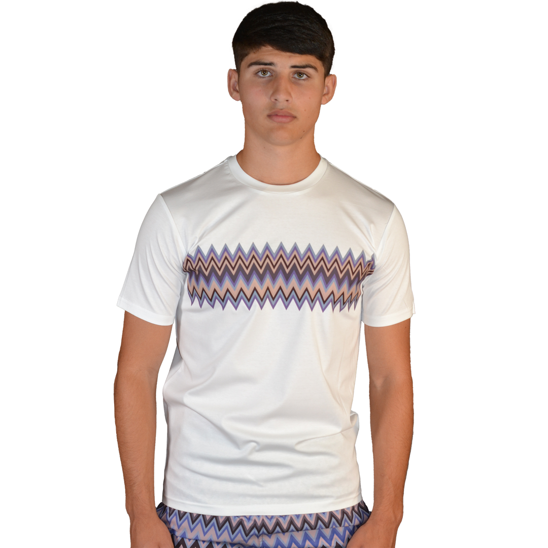 Lilac Zig - Men's T-Shirt